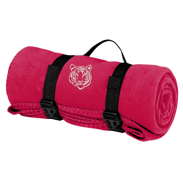 THOMPSON - Value Fleece Blanket with Strap Thumbnail