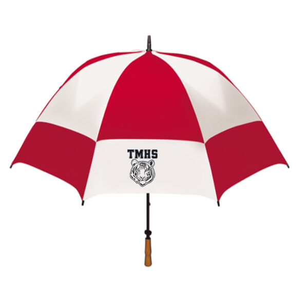 THOMPSON, 1 COLOR DESIGN ONLY - 62" FOLDING GOLF UMBRELLA Thumbnail