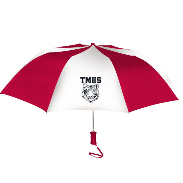 THOMPSON, 1 COLOR DESIGN ONLY - 48" FOLDING UMBRELLA Thumbnail