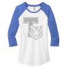 Women's Fitted Very Important Tee ® 3/4 Sleeve Raglan Thumbnail