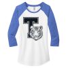 Women's Fitted Very Important Tee ® 3/4 Sleeve Raglan Thumbnail