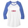 Women's Fitted Very Important Tee ® 3/4 Sleeve Raglan Thumbnail