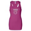 Ladies' 2×1 Rib Racerback Longer Length Tank Thumbnail